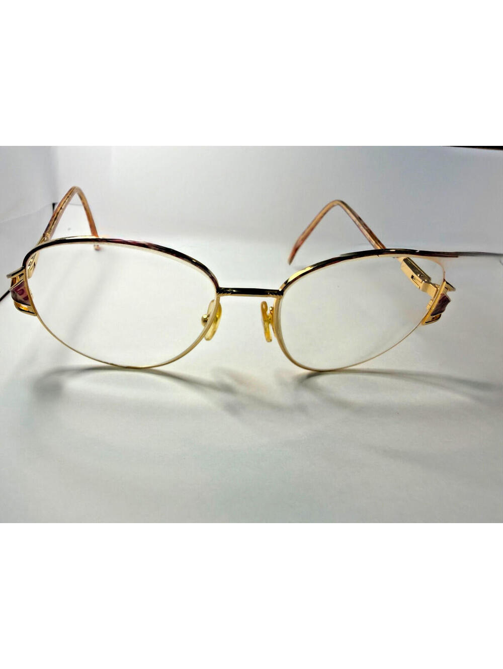 Vintage pair  Reflexions 302 eyeglass frames featuring rose & blue color‎ scheme - Picture 2 of 6